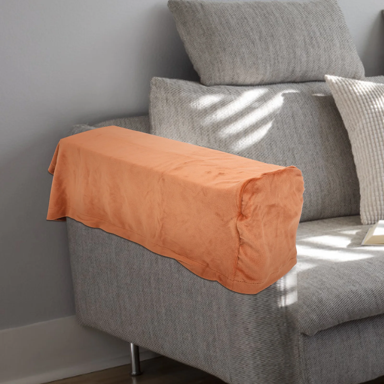 2Pcs Sofa Armrest Cover Elastic Protector Premium Material Camel Color Skin Friendly Unique Shuttle Weaving
2Pcs Sofa Armrest Cover Elastic Protector Premium Material Camel Color Skin Friendly Unique Shuttle Weaving