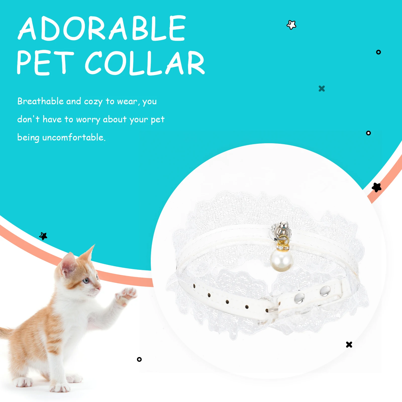 Cat Collar Custom Necklace Embroidered Small Necktie Puppy Safe Dog Chic Adjustable Pet
Cat Collar Custom Necklace Embroidered Small Necktie Puppy Safe Dog Chic Adjustable Pet