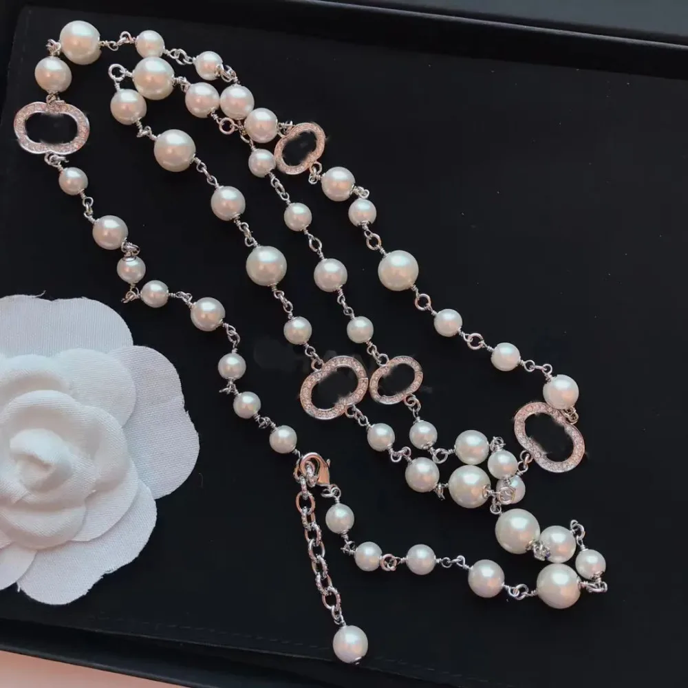 Fashion Long Crystal Necklaces Chain for Women Men Wdding Lovers gift Designer Necklace Jewelry
Fashion Long Crystal Necklaces Chain for Women Men Wdding Lovers gift Designer Necklace Jewelry