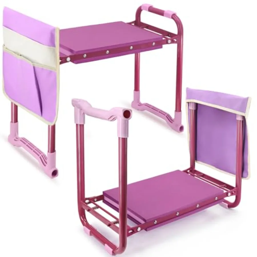 Folding Garden Stool and Kneeler Heavy Duty Garden Kneeler and Seat Kneeling Device for Gardening Gardeners and Seniors
Folding Garden Stool and Kneeler Heavy Duty Garden Kneeler and Seat Kneeling Device for Gardening Gardeners and Seniors