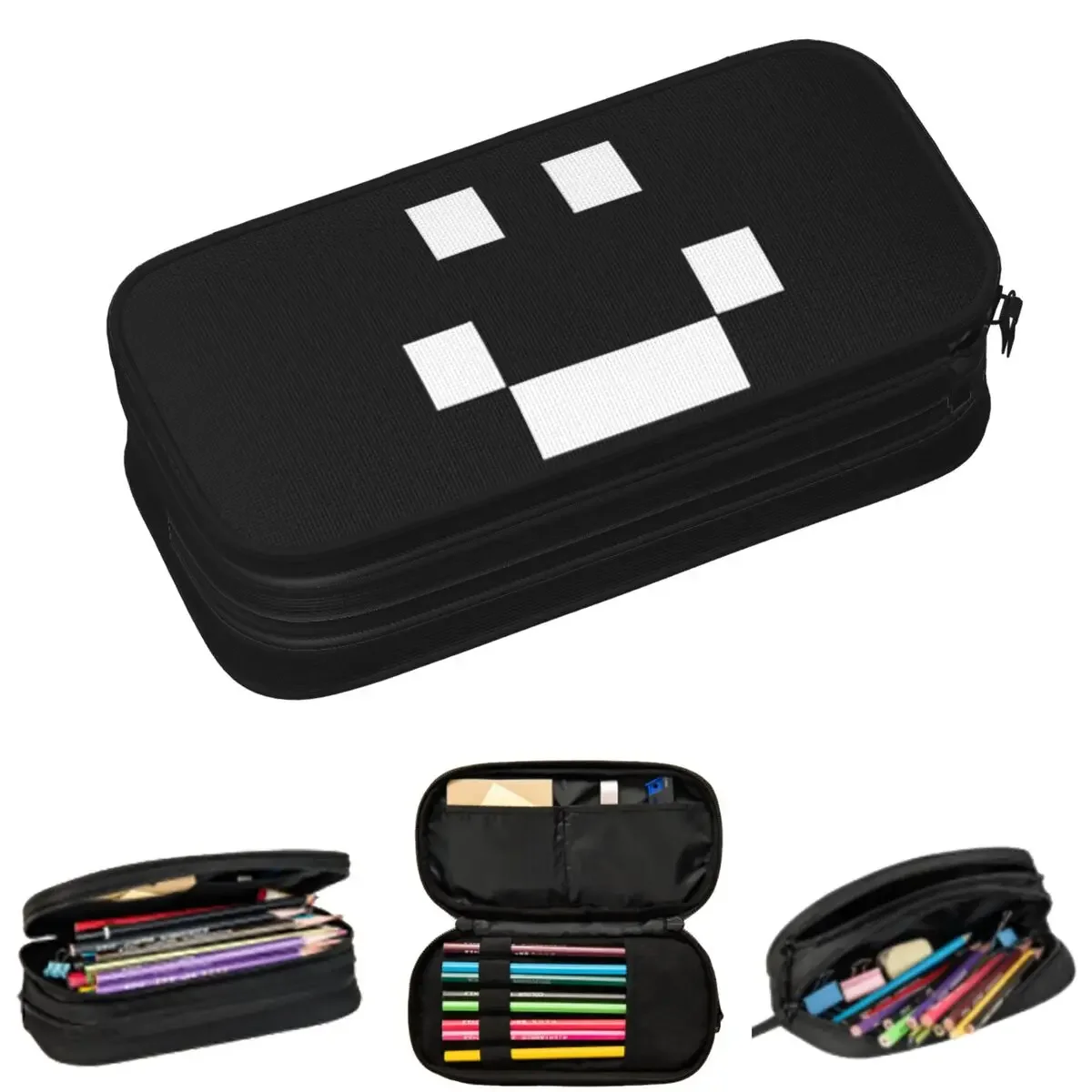 Quackity Merch Smile Logo Pencil Cases for School Pen Box Pencil Bag Large Storage Pencil Pouch Storage Stationery Supplies
Quackity Merch Smile Logo Pencil Cases for School Pen Box Pencil Bag Large Storage Pencil Pouch Storage Stationery Supplies
