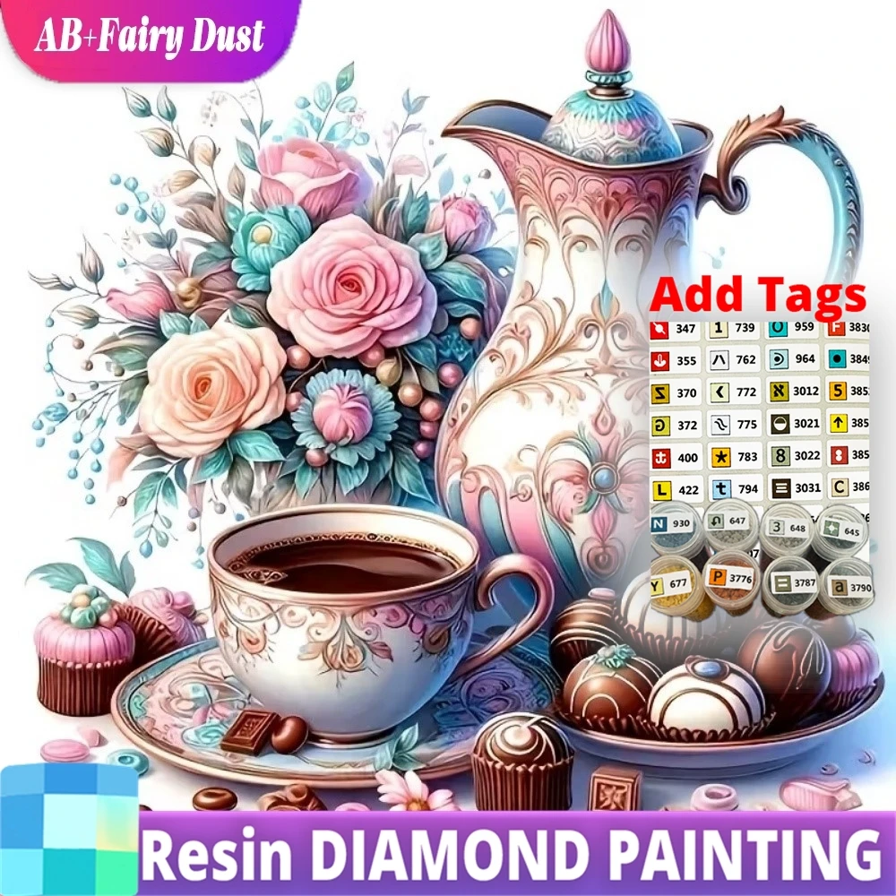 AB Fairy Dust Resin New Arrival Diamond Painting Kettle Cup Landscape Kits DIY Cake Chocolate Diamond Mosaic Flower Needlework W
AB Fairy Dust Resin New Arrival Diamond Painting Kettle Cup Landscape Kits DIY Cake Chocolate Diamond Mosaic Flower Needlework W