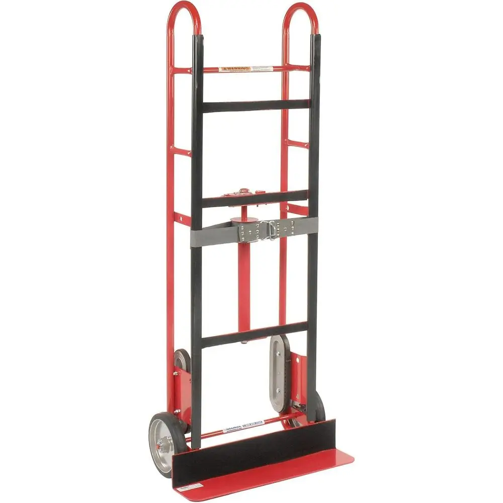 Heavy-Duty 2-Wheel Stair Climbing Hand Truck with Ratcheting Strap, 750 lbs Capacity
Heavy-Duty 2-Wheel Stair Climbing Hand Truck with Ratcheting Strap, 750 lbs Capacity
