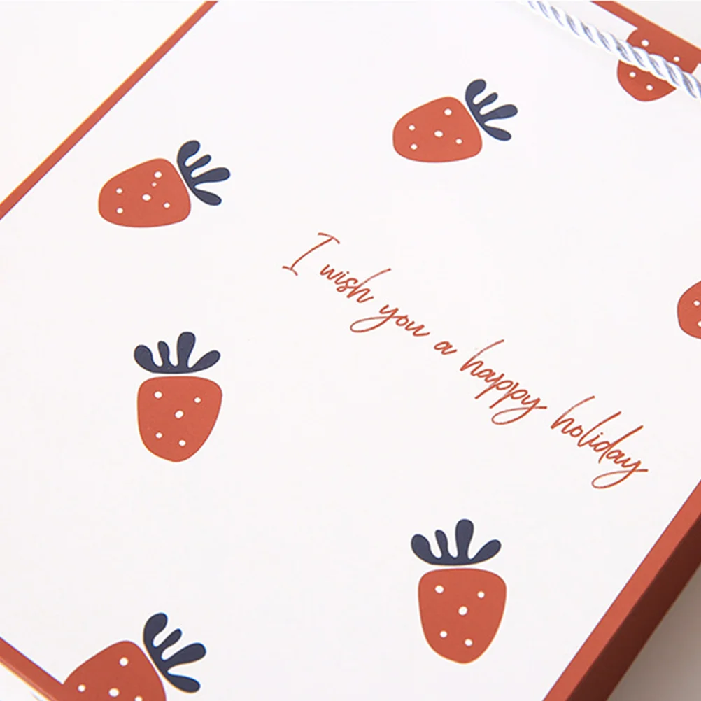 5pcs Strawberry Gift Adorable Creative Birthday Party Supplies Paper Packing Bags for Shop Store Colorful Treat Bags Size S
5pcs Strawberry Gift Adorable Creative Birthday Party Supplies Paper Packing Bags for Shop Store Colorful Treat Bags Size S