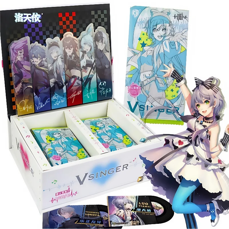 Official Genuine Luo Tianyi Collectible Card Vsinger Virtual Singer Anime Peripheral Idol Flash Card Gift Toy Original Box
Official Genuine Luo Tianyi Collectible Card Vsinger Virtual Singer Anime Peripheral Idol Flash Card Gift Toy Original Box