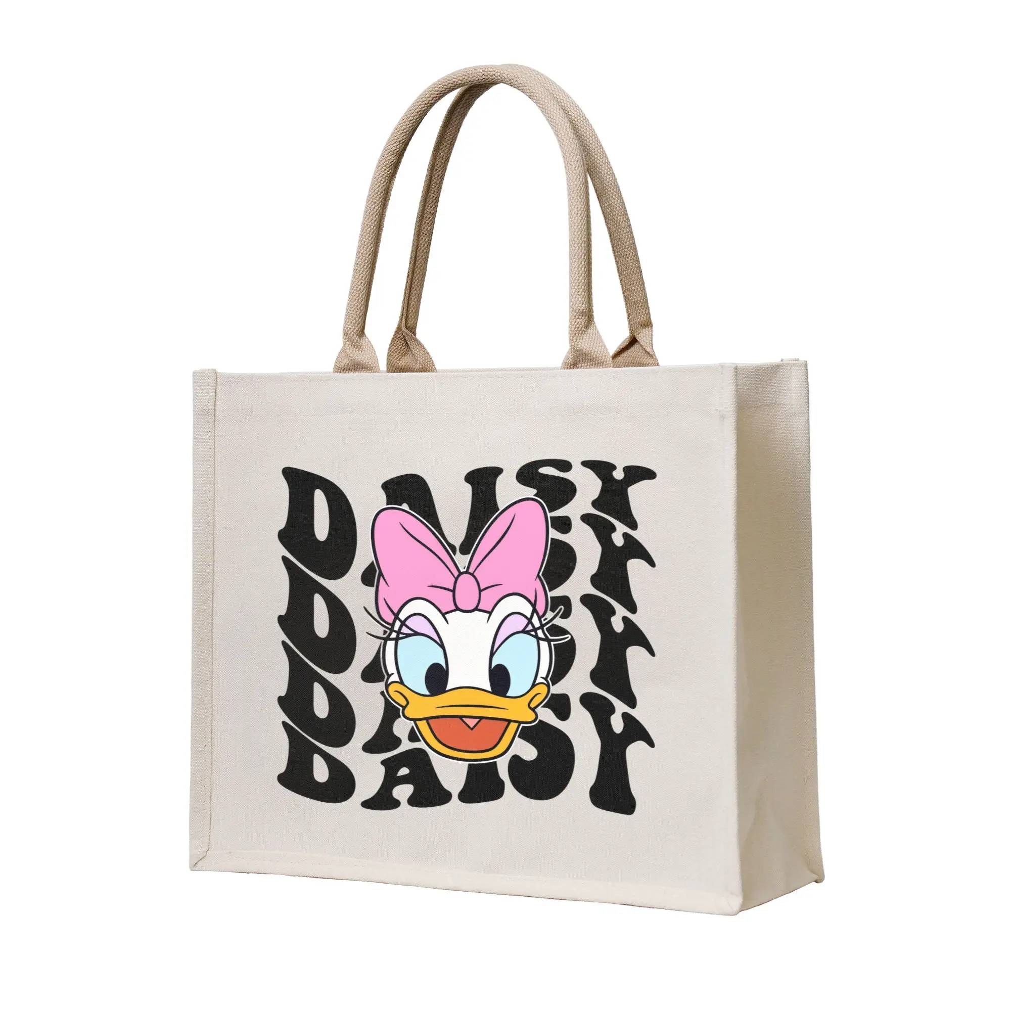 Многоразовая сумка-шоппер D-Daisy Duck для женщин, портативная сумка-тоут с мультяшным принтом, сумка для покупок продуктов
Многоразовая сумка-шоппер D-Daisy Duck для женщин, портативная сумка-тоут с мультяшным принтом, сумка для покупок продуктов