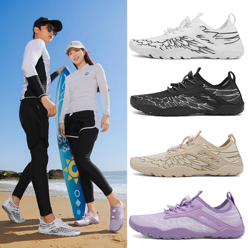 Men Women Barefoot Wadding Shoes Aqua Water Swimming Beach Fitness Outdoor Upstream Sports Amphibious Sneakers Quick-drying
Men Women Barefoot Wadding Shoes Aqua Water Swimming Beach Fitness Outdoor Upstream Sports Amphibious Sneakers Quick-drying