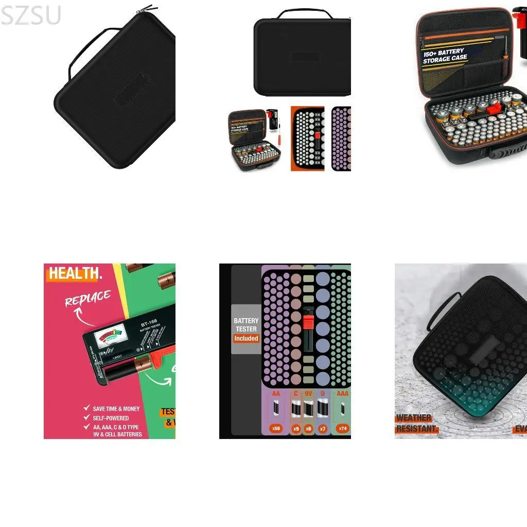 Сумка для хранения аккумуляторов SZSU EVA вмещает более 150 аккумуляторов с устройством для тестирования аккумуляторов 3A, 2A C,
Сумка для хранения аккумуляторов SZSU EVA вмещает более 150 аккумуляторов с устройством для тестирования аккумуляторов 3A, 2A C,