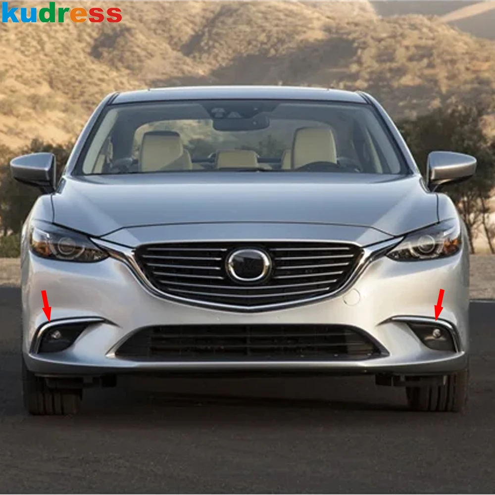 For Mazda 6 Atenza 2013 2014 2015 2016 Chrome Car Front Fog Light Lamp Eyebrow Cover Trim Foglight Eyelid Strip Accessories
For Mazda 6 Atenza 2013 2014 2015 2016 Chrome Car Front Fog Light Lamp Eyebrow Cover Trim Foglight Eyelid Strip Accessories