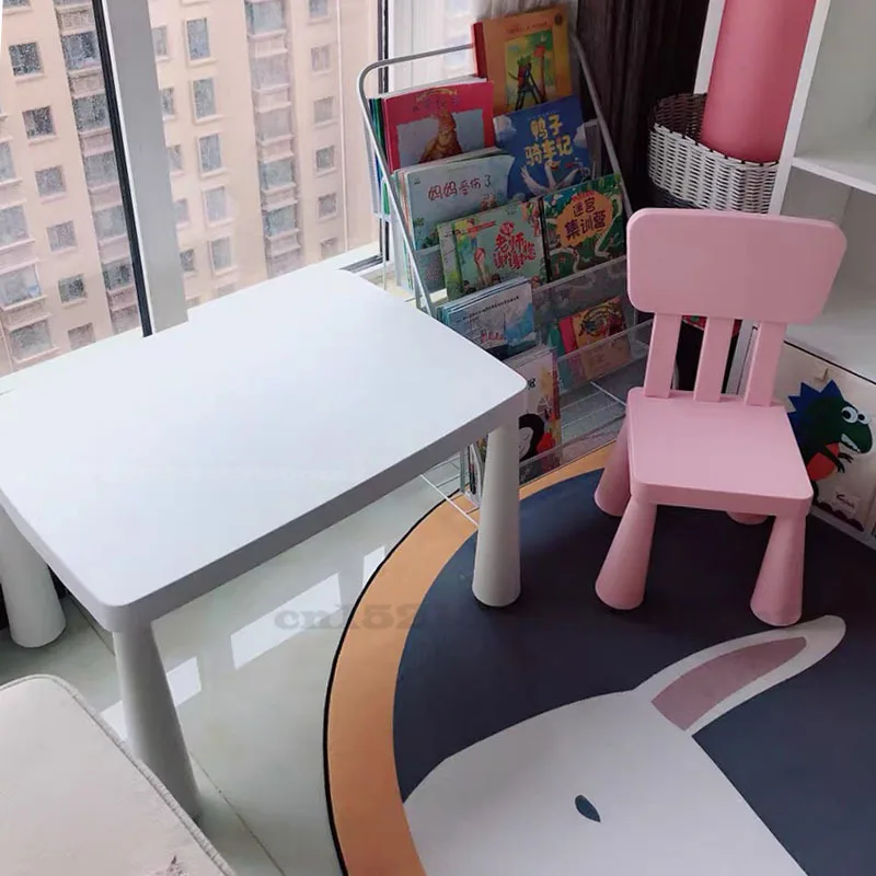 Kindergarten Children's Tables and Chairs Set Plastic Tables and Chairs Baby Learning Tables and Children's Toy Tables Thickened
Kindergarten Children's Tables and Chairs Set Plastic Tables and Chairs Baby Learning Tables and Children's Toy Tables Thickened