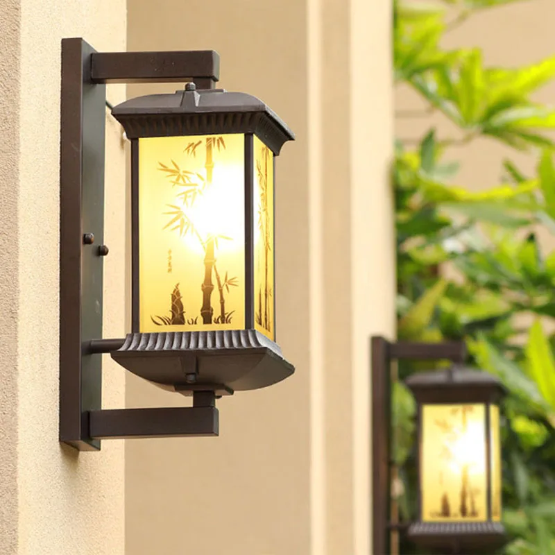 Retro Outdoor LED Wall Lamps for Porch New Chinese Style Wall Lights Garden Balcony Aisle Glass Lighting Waterproof IP55
Retro Outdoor LED Wall Lamps for Porch New Chinese Style Wall Lights Garden Balcony Aisle Glass Lighting Waterproof IP55