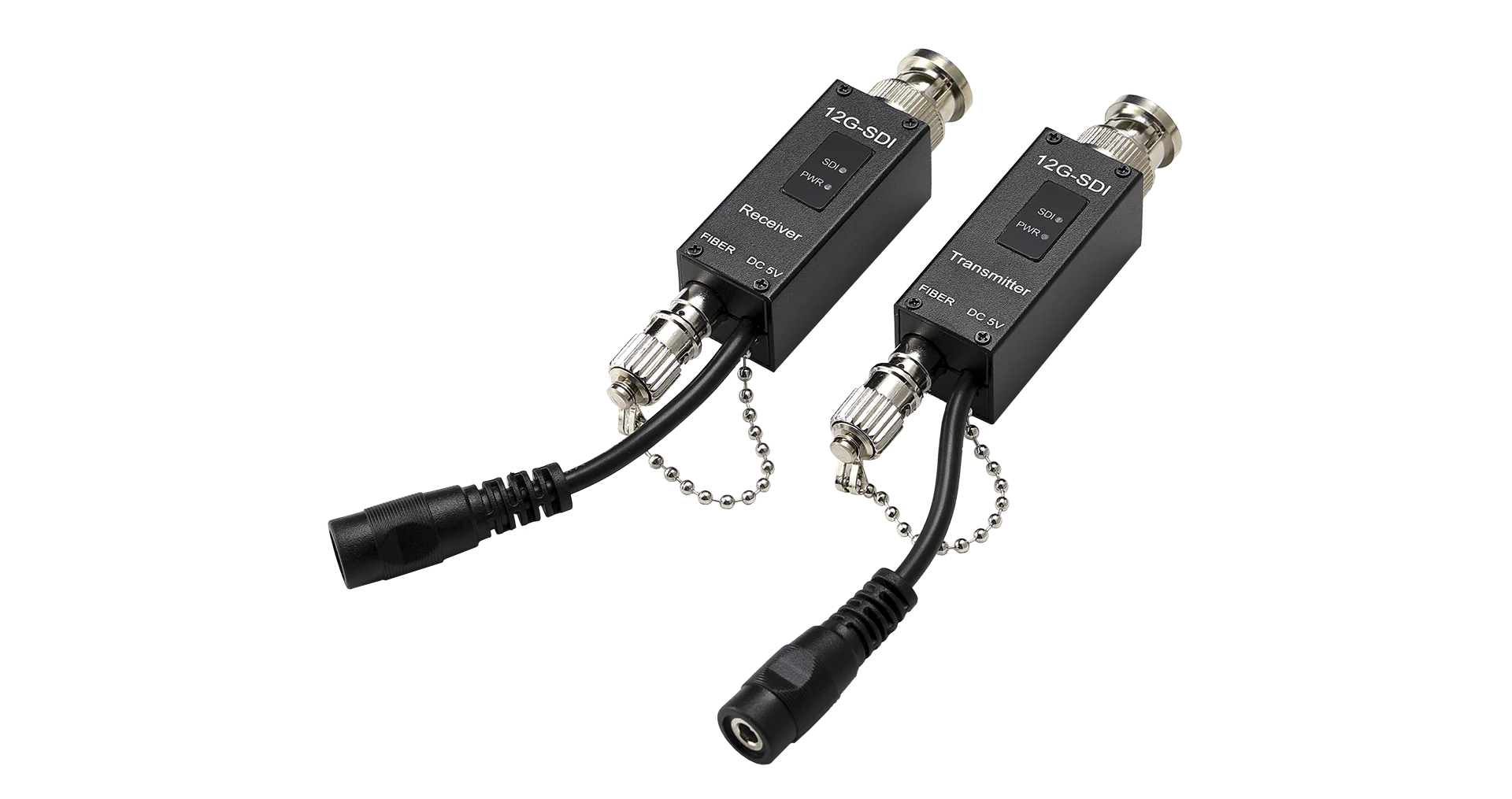 2025 Mini 12G-SDI Fiber Optic Extender for 10KM transmission to ST Fiber Connector 
2025 Mini 12G-SDI Fiber Optic Extender for 10KM transmission to ST Fiber Connector