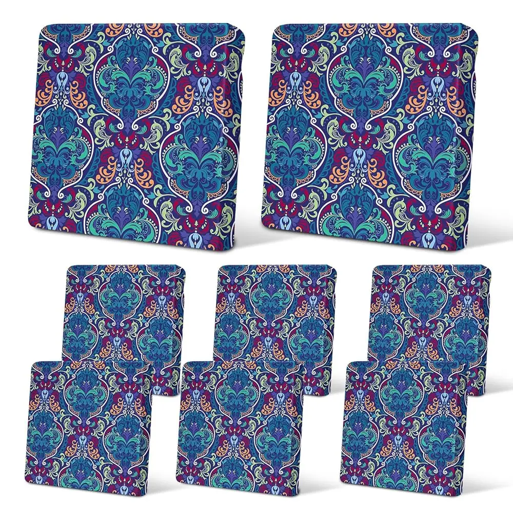 8Pcs Patio Cushion Covers Stretch Outdoor Couch Cushions Slipcovers Replacement Washable Furniture Protector With Elastic
8Pcs Patio Cushion Covers Stretch Outdoor Couch Cushions Slipcovers Replacement Washable Furniture Protector With Elastic