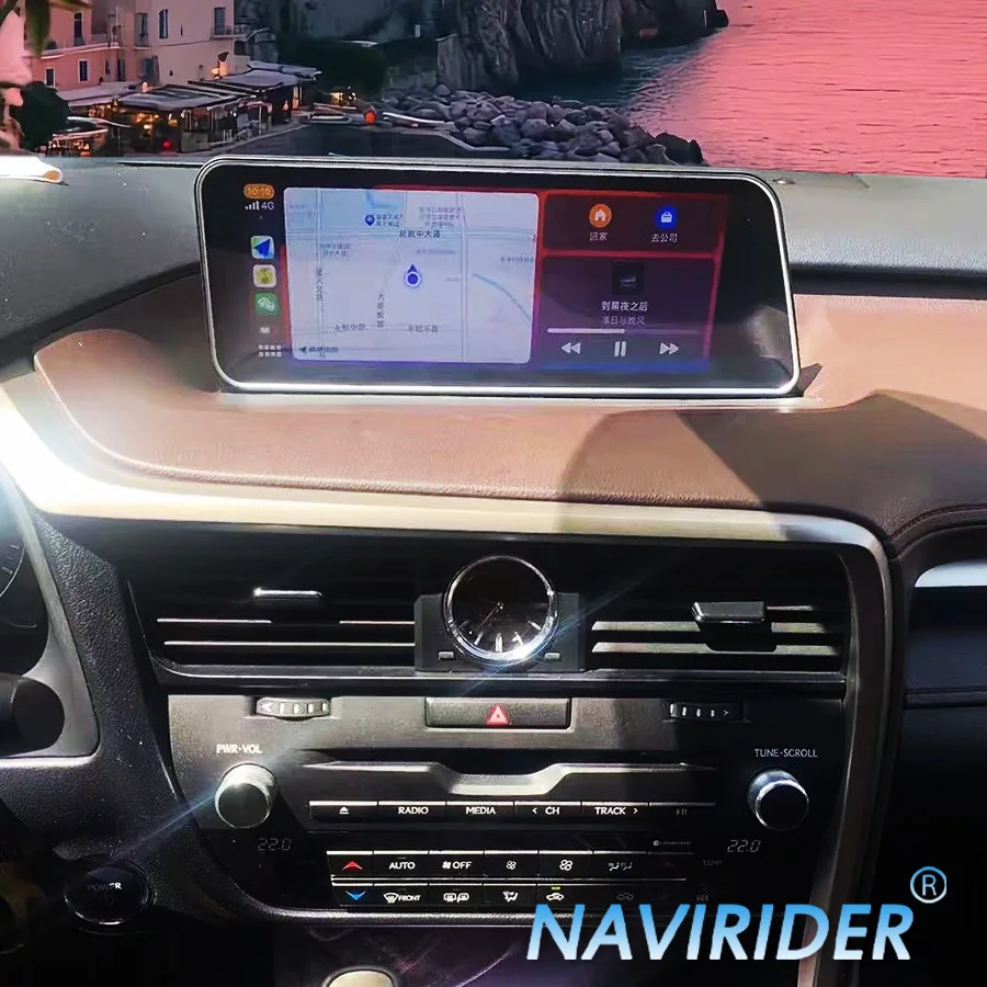 For Lexus RX RX300 RX350 2016-2019 Car Radio GPS Navigation Multimedia Video Player Android Touch Screen Carplay Head Unit DSP