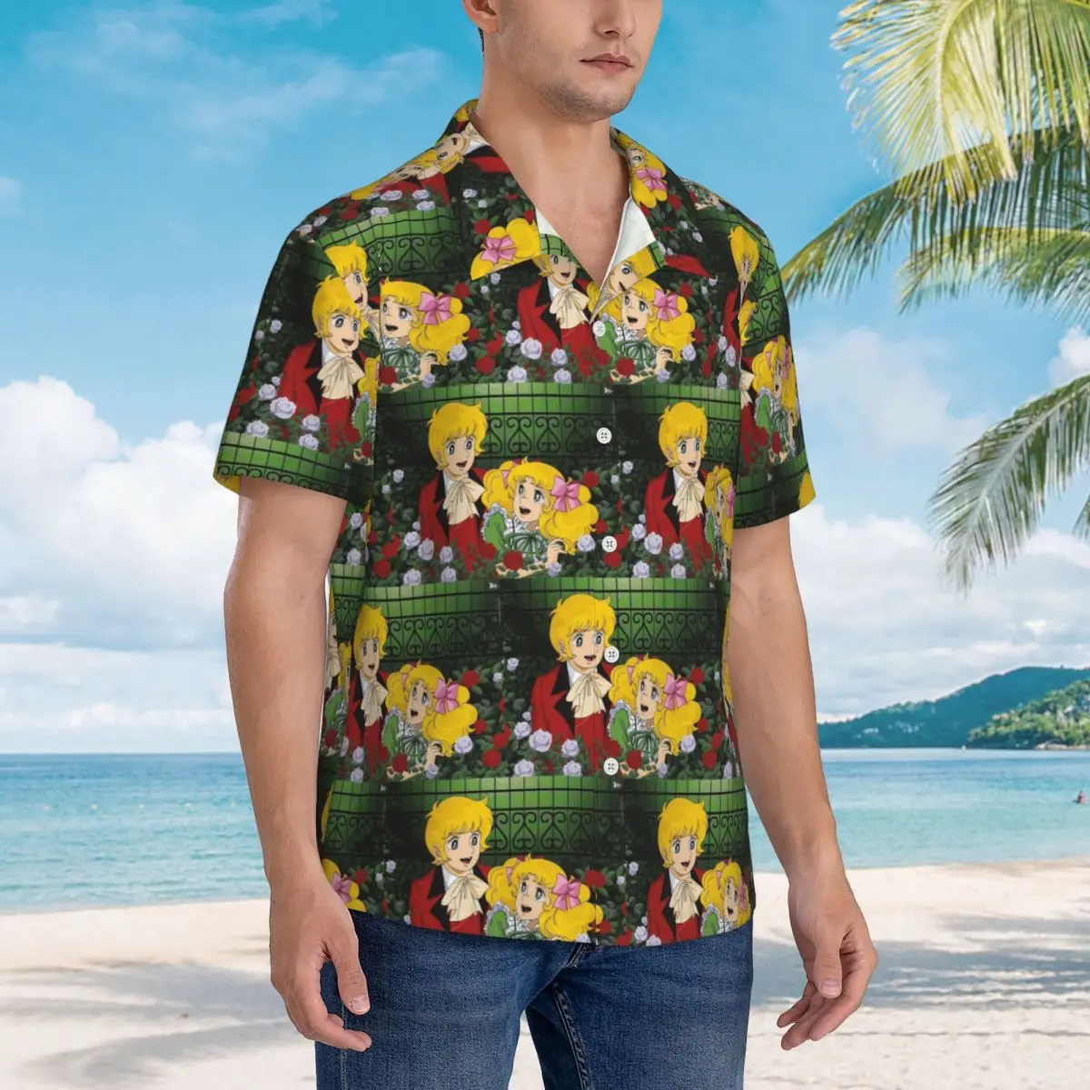 Candy Candy Anime Hawaiian Shirts Fashion Men Short Sleeve Shirt for Summer Beach Men's Lapel Tops
Candy Candy Anime Hawaiian Shirts Fashion Men Short Sleeve Shirt for Summer Beach Men's Lapel Tops