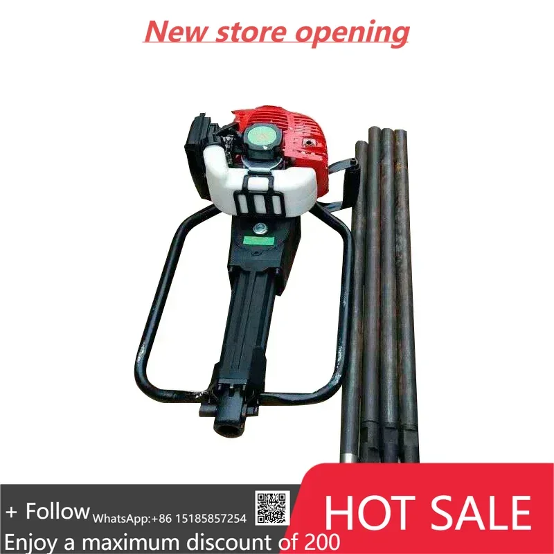 Factory Direct Sale Pile Driver Handheld Post Four Stroke Gas-Powered Percussion Drill Post Driver
Factory Direct Sale Pile Driver Handheld Post Four Stroke Gas-Powered Percussion Drill Post Driver