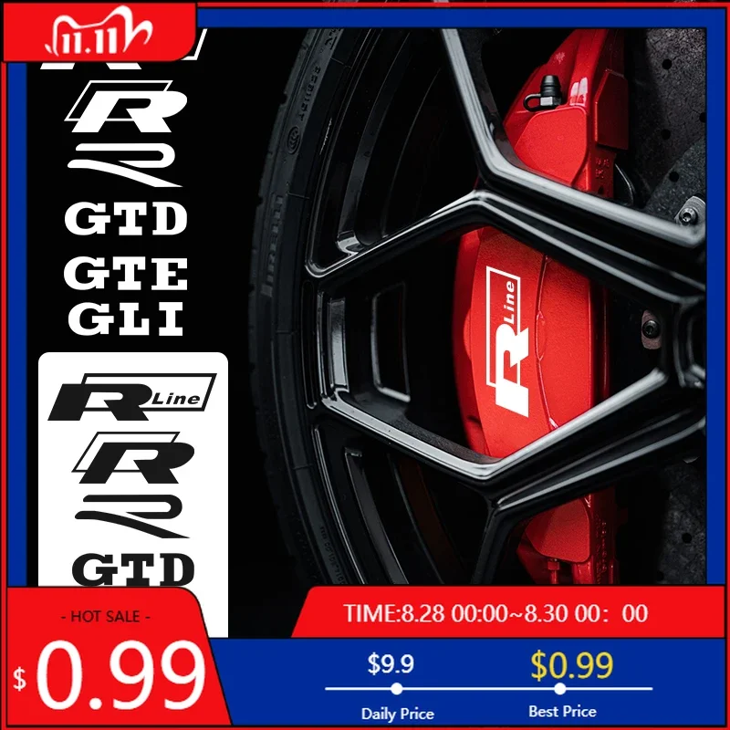 Наклейки на тормозные суппорты для VW GTI GOLF 2026, 1 комплект, термостойкие, для Volkswagen Tiguan Bora POLO PASSAT
Наклейки на тормозные суппорты для VW GTI GOLF 2026, 1 комплект, термостойкие, для Volkswagen Tiguan Bora POLO PASSAT