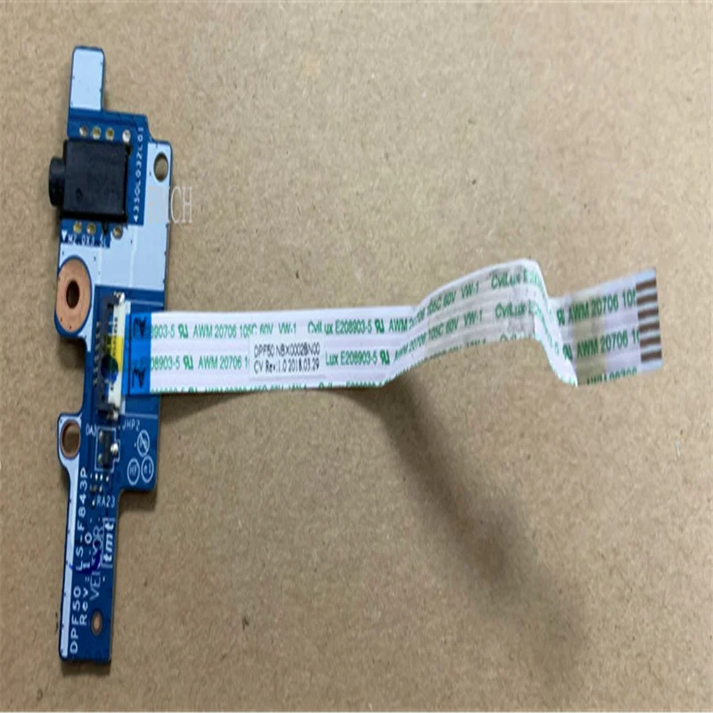 Оригинальная аудиоплата для ноутбука HP Pavilion 15-CX 15-CX0058WM LS-F843P 100% протестирована ОК
Оригинальная аудиоплата для ноутбука HP Pavilion 15-CX 15-CX0058WM LS-F843P 100% протестирована ОК