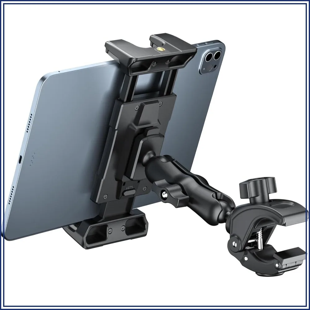 Universal Tablet Mic Stand Holder for Treadmill Spin Bike, Fits 5-13" iPad Pro Air Mini Galaxy Tab iPhone Fire HD 10
Universal Tablet Mic Stand Holder for Treadmill Spin Bike, Fits 5-13" iPad Pro Air Mini Galaxy Tab iPhone Fire HD 10