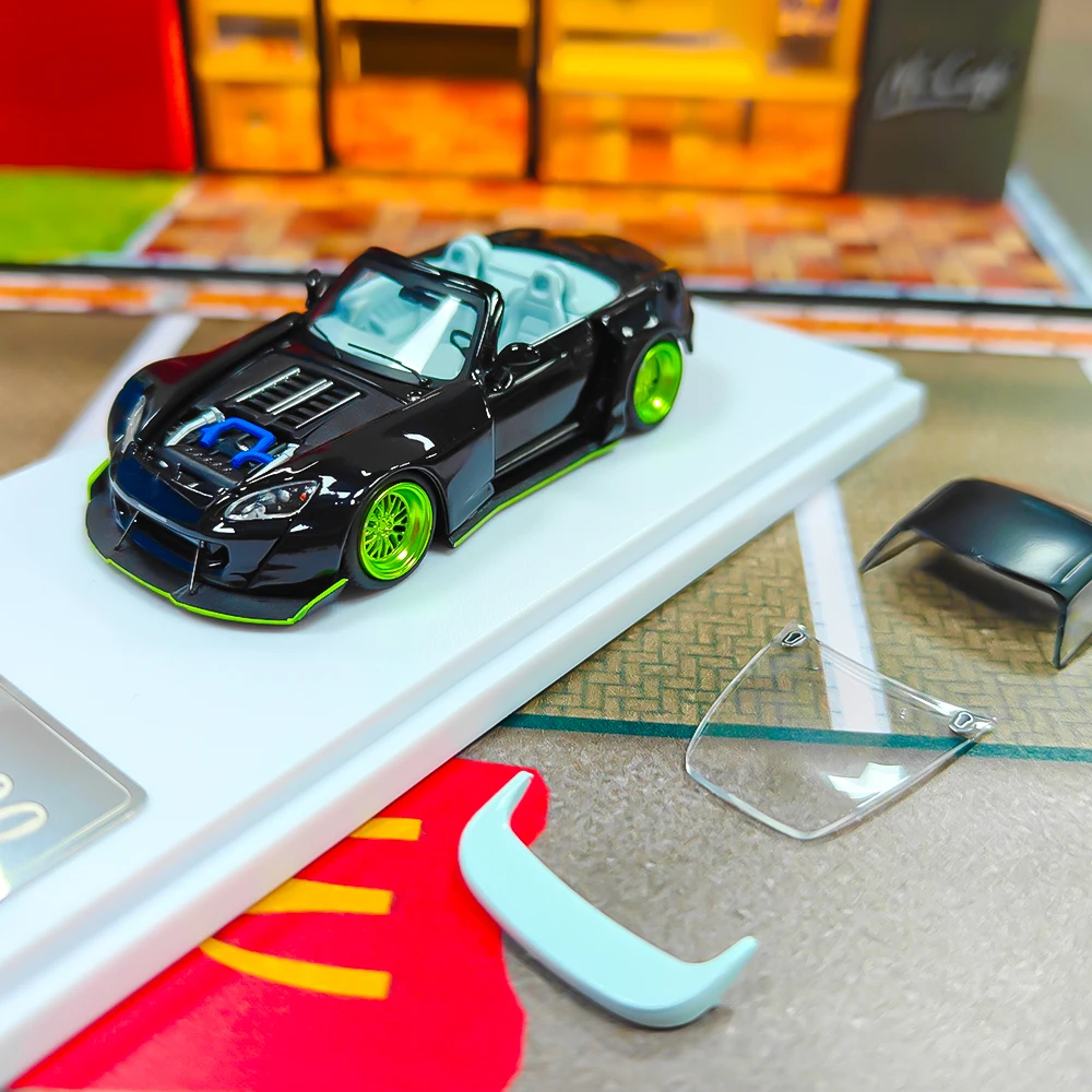 Rhino Model RM 1:64 S2000 Modified Wide body Convertible Black Diecast Model Car
Rhino Model RM 1:64 S2000 Modified Wide body Convertible Black Diecast Model Car
