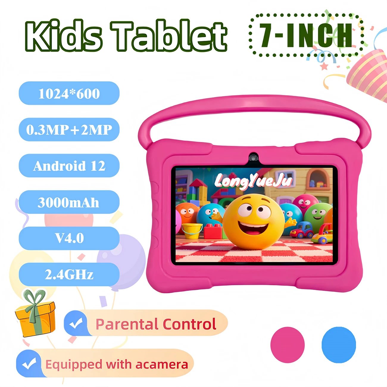 7-дюймовый умный планшет, вспомогательное обучение, подходит для ежедневного использования, идеальный подарок на праздники, сопровождающий рост детей.
7-дюймовый умный планшет, вспомогательное обучение, подходит для ежедневного использования, идеальный подарок на праздники, сопровождающий рост детей.