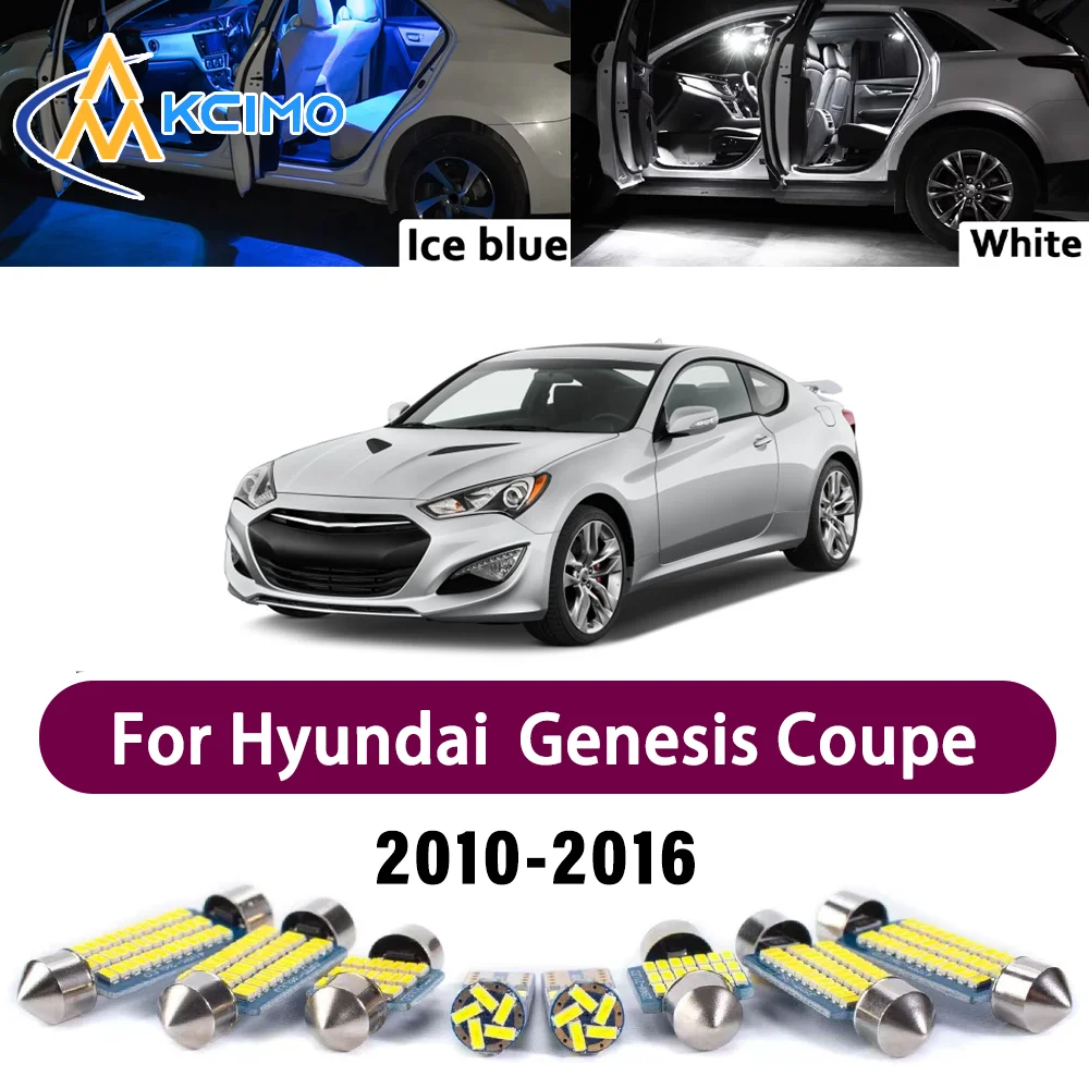 Premium LED Interior Lighting Kit for Hyundai Genesis Coupe 2010-2016 2011 High-Quality Error-Free Dome Map Trunk Auto Lamps
Premium LED Interior Lighting Kit for Hyundai Genesis Coupe 2010-2016 2011 High-Quality Error-Free Dome Map Trunk Auto Lamps