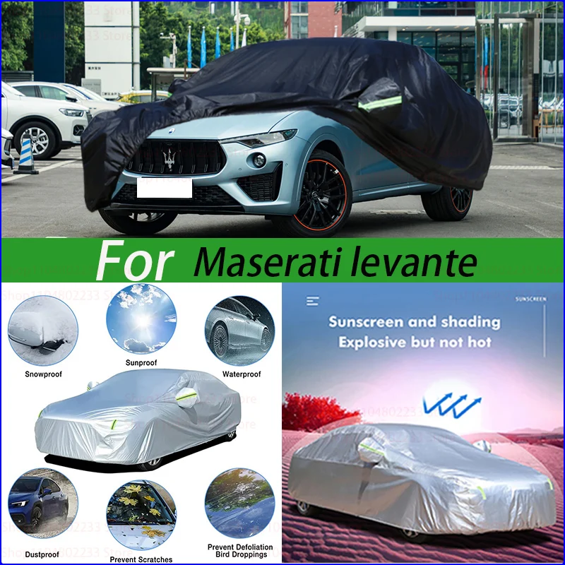 Universal Full Car Covers Outdoor Waterproof Sun Rain Snow Dust Resistant Protection UV For Maserati Levante
Universal Full Car Covers Outdoor Waterproof Sun Rain Snow Dust Resistant Protection UV For Maserati Levante