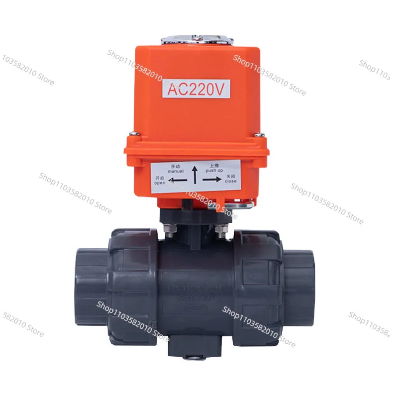 Electric UPVC Ball Valve, Motorized True Union PVC Shut-off Valve with O-Ring Seal
Electric UPVC Ball Valve, Motorized True Union PVC Shut-off Valve with O-Ring Seal