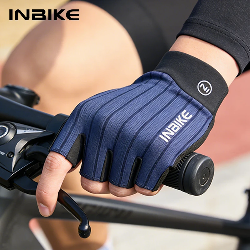 INBIKE Cycling Gloves Thickened Shock-Absorbing Palm Pad Summer Breathable Non-slip Half Finger Bicycle Gloves Bike Riding Glove
INBIKE Cycling Gloves Thickened Shock-Absorbing Palm Pad Summer Breathable Non-slip Half Finger Bicycle Gloves Bike Riding Glove