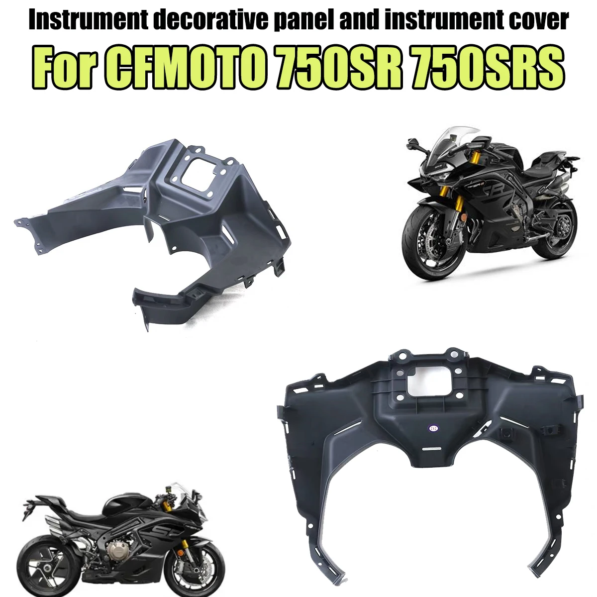 Motorcycle instrument decoration cover instrument panel instrument cover Fit For CFMOTO 750SR 750SRS 750 SR-S
Motorcycle instrument decoration cover instrument panel instrument cover Fit For CFMOTO 750SR 750SRS 750 SR-S