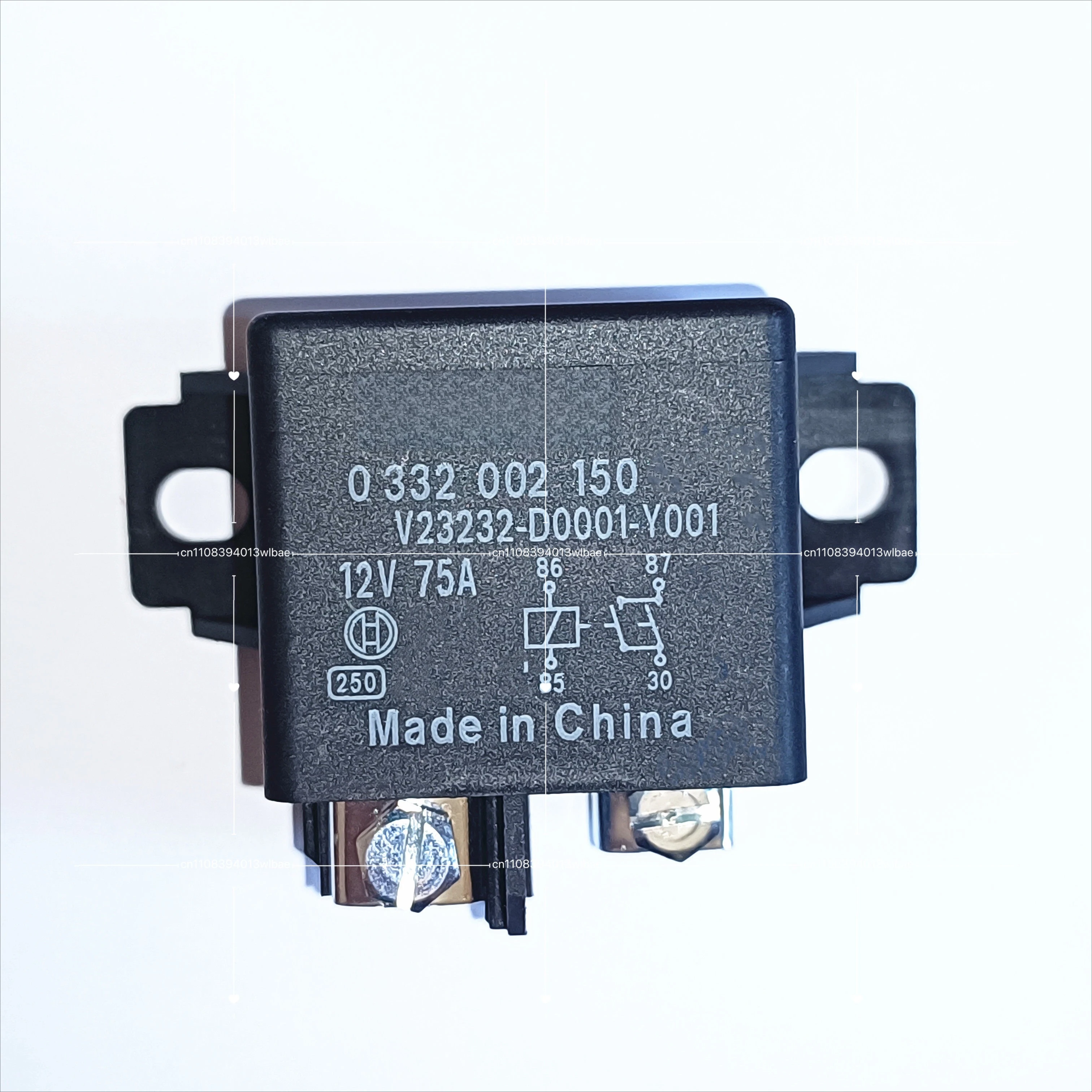 Suitable for 0 332 002 161 0332002161 12V75A Relay V23232-A0001-Y005 Universal Model
Suitable for 0 332 002 161 0332002161 12V75A Relay V23232-A0001-Y005 Universal Model