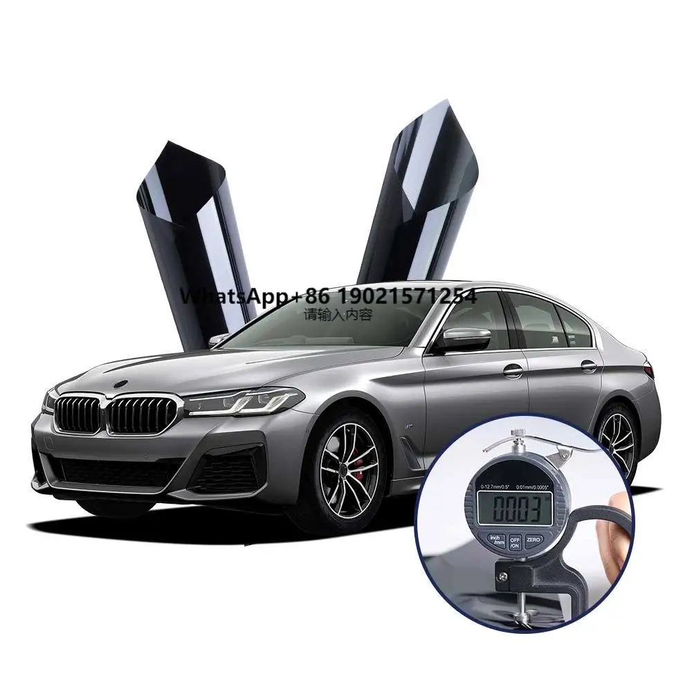 Car Window Tint Uv protection Easy to Install Self Adhesive Magnetron Sputter Window Film High Heat Rejection Car Tint
Car Window Tint Uv protection Easy to Install Self Adhesive Magnetron Sputter Window Film High Heat Rejection Car Tint
