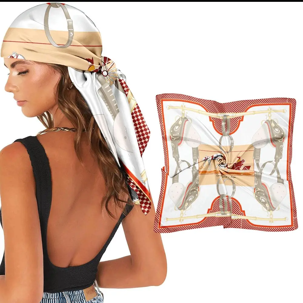 Full Coverage Headscarf, Suitable for Outdoor Sunscreen, Also Used for Daily Wear and Handbag Matching, Beautiful and Elegant.
Full Coverage Headscarf, Suitable for Outdoor Sunscreen, Also Used for Daily Wear and Handbag Matching, Beautiful and Elegant.