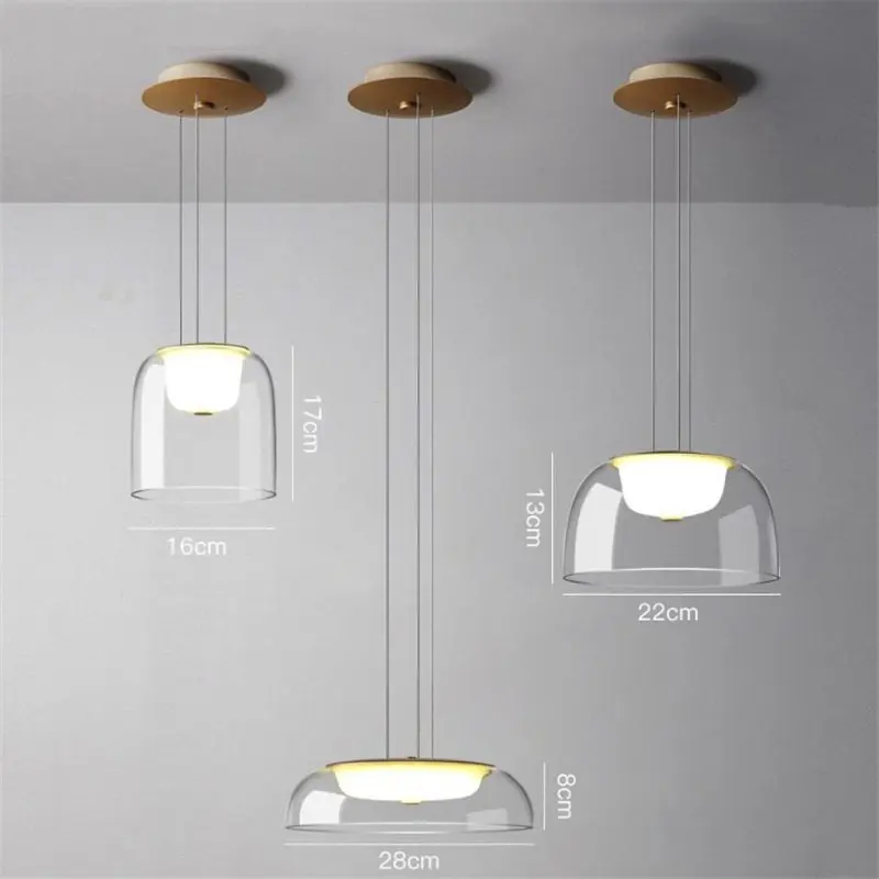 Post-modern Designer Glass Pendant Lights Dining Room Restaurant Kitchen Hanging Lamp Simple Hanglamp Home Decor Light Fixtures
Post-modern Designer Glass Pendant Lights Dining Room Restaurant Kitchen Hanging Lamp Simple Hanglamp Home Decor Light Fixtures