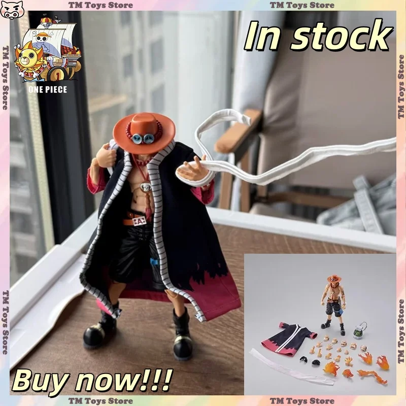 Цельная аниме-фигурка SHF 17 см Portgas D Ace, белая борода, пираты, фигурки из ПВХ, украшение для комнаты, коллекция моделей, игрушки, подарки
Цельная аниме-фигурка SHF 17 см Portgas D Ace, белая борода, пираты, фигурки из ПВХ, украшение для комнаты, коллекция моделей, игрушки, подарки