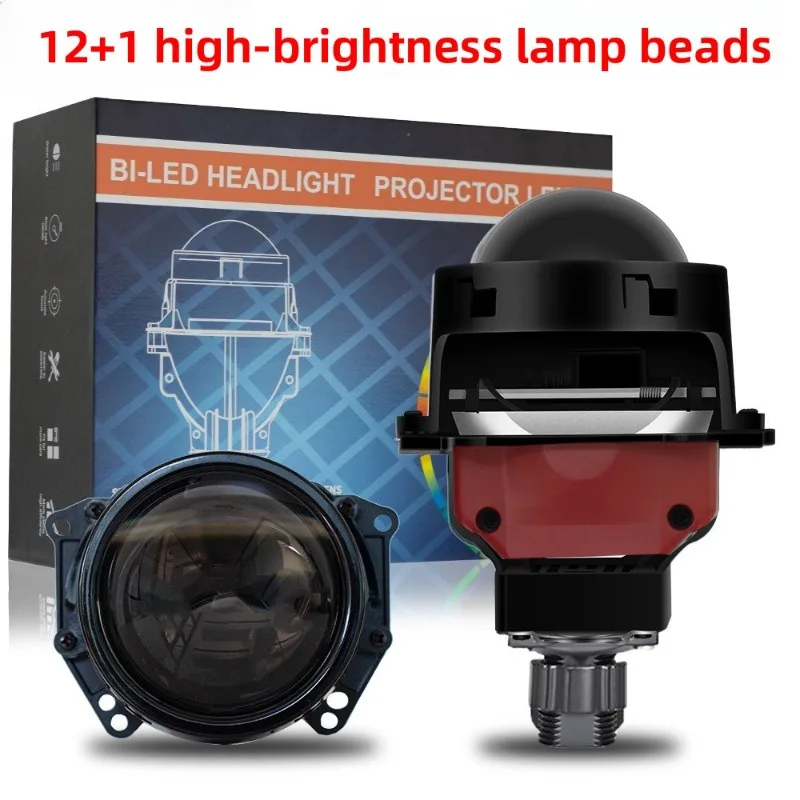 A9 Pro Dual Lens 3 дюйма 80 Вт Высокомощная автомобильная светодиодная фара Светодиодная автомобильная фара H4 H11 12+1 лампочек (4575+5050) Двойные чашки ламп
A9 Pro Dual Lens 3 дюйма 80 Вт Высокомощная автомобильная светодиодная фара Светодиодная автомобильная фара H4 H11 12+1 лампочек (4575+5050) Двойные чашки ламп