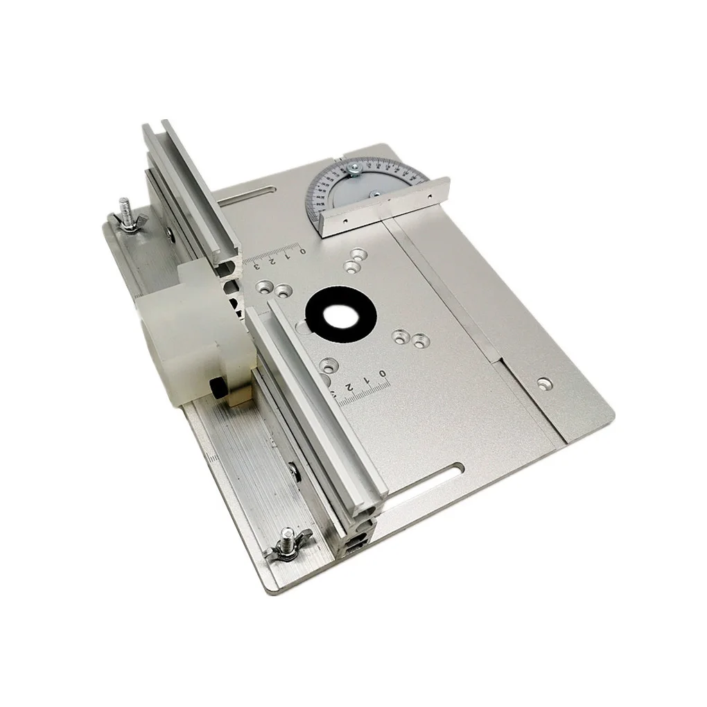 Trimmer Insert Plate Wear-resistant Wood Working Tool Multifunctional Accessories Waterproof Rustproof Table Saw Part
Trimmer Insert Plate Wear-resistant Wood Working Tool Multifunctional Accessories Waterproof Rustproof Table Saw Part