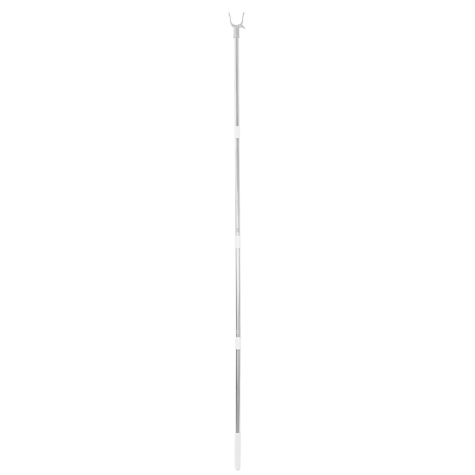 Outdoor Clothes Rail Closet Reacher Pole with Hook Pointer Stainless Steel Hanging Rod
Outdoor Clothes Rail Closet Reacher Pole with Hook Pointer Stainless Steel Hanging Rod