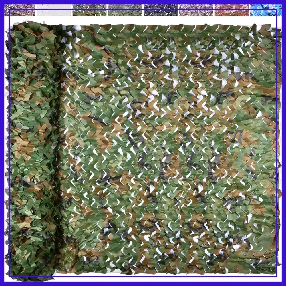 Camo Netting Bulk Roll 20x20 10x20 10x10 Burlap Tarp Sunshade for Hunting Camping Jungle Theme Party
Camo Netting Bulk Roll 20x20 10x20 10x10 Burlap Tarp Sunshade for Hunting Camping Jungle Theme Party