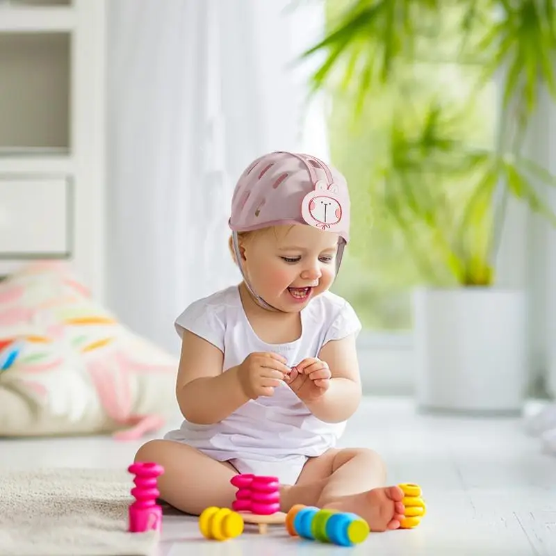 Baby Head Protector Helmet Adjustable Infant Baby Safety Headguard Breathable Soft Safety Hat No Bumps Kids Headguard For Boys
Baby Head Protector Helmet Adjustable Infant Baby Safety Headguard Breathable Soft Safety Hat No Bumps Kids Headguard For Boys