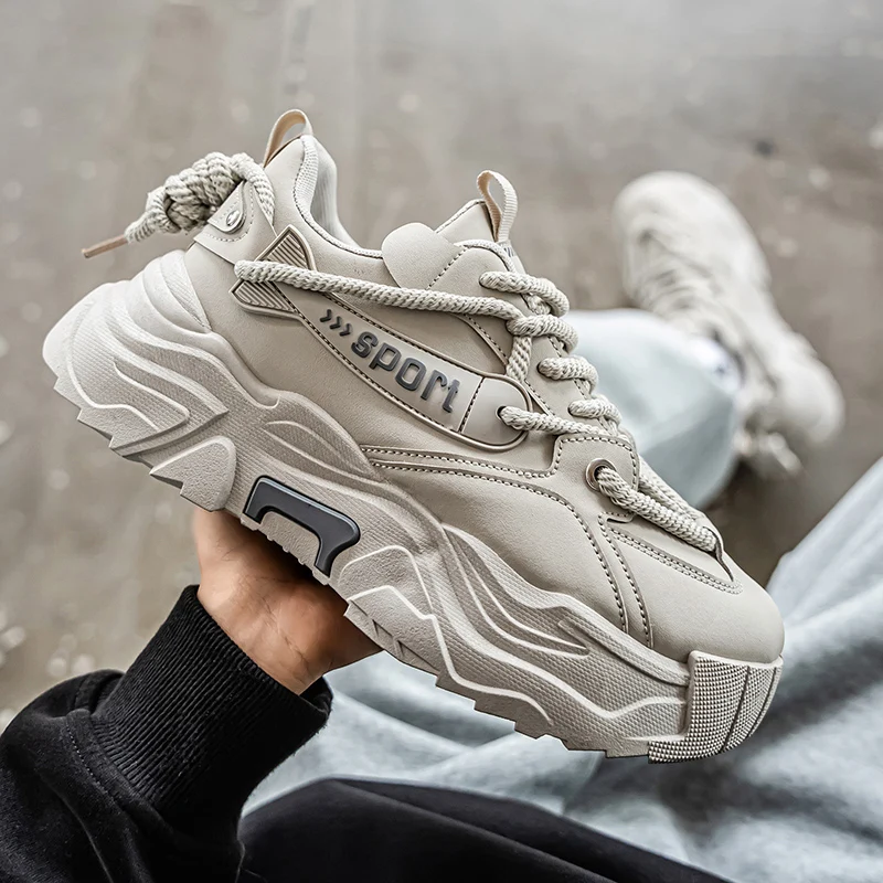 Men's Shoe Breathable Thick Soled Casual Sneakers Outdoor Running Four Seasons New Tennis Men Soft Soles Comfort Male Sneakers
Men's Shoe Breathable Thick Soled Casual Sneakers Outdoor Running Four Seasons New Tennis Men Soft Soles Comfort Male Sneakers