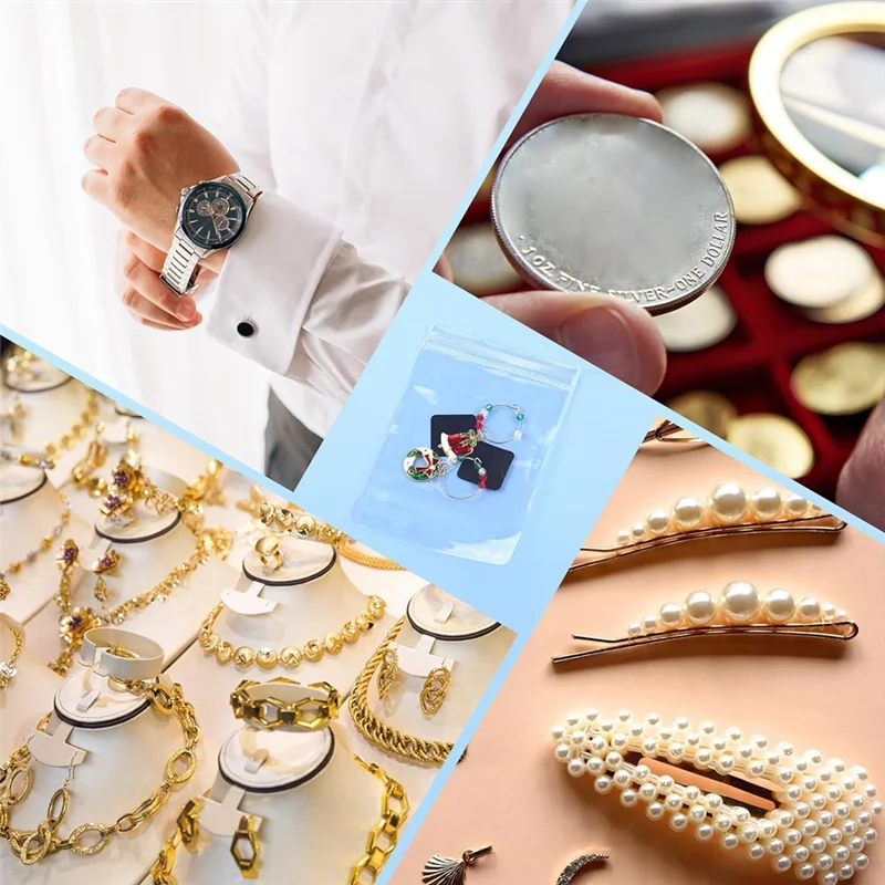 BAAG-200 шт. полоски против тускнения с наборами пластиковых сумок для ювелирных изделий, 100 сумок для хранения и 100 полосок против тускнения 
BAAG-200 шт. полоски против тускнения с наборами пластиковых сумок для ювелирных изделий, 100 сумок для хранения и 100 полосок против тускнения