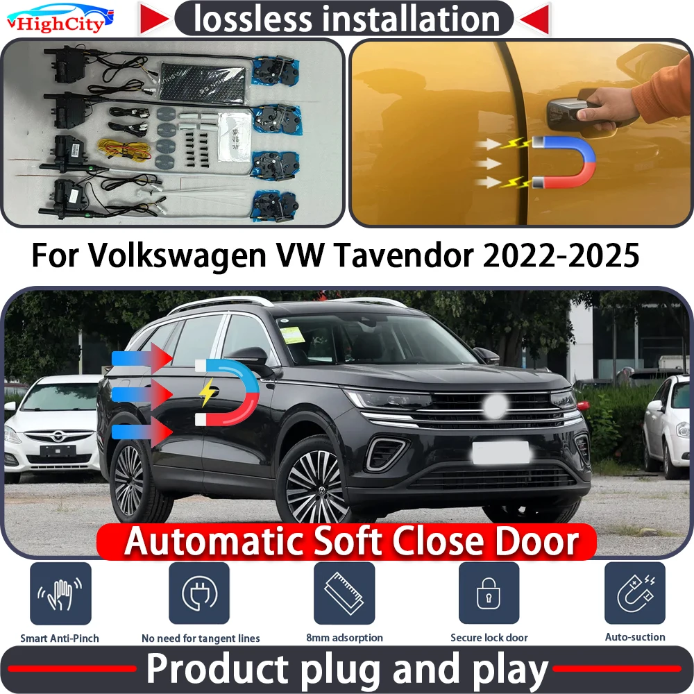 HighCity Electric Closing Door Lock Actuator for Volkswagen VW Tavendor 2022-2025 Soft Close Power Latch System Auto Pull Door
HighCity Electric Closing Door Lock Actuator for Volkswagen VW Tavendor 2022-2025 Soft Close Power Latch System Auto Pull Door