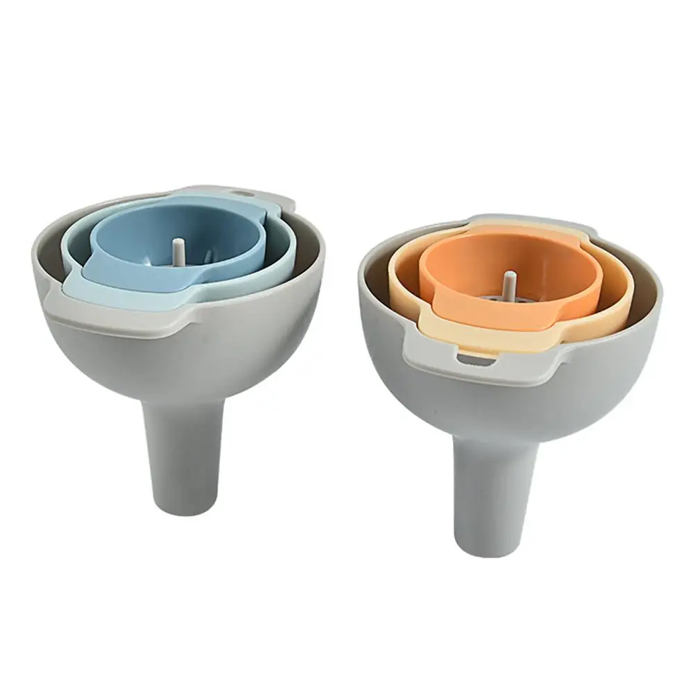3 Kitchen Funnels Plastic Transfer Soy Cooking Containers Nest Storage Hanging Easy Ideal Dry Powder Cruets Fill
3 Kitchen Funnels Plastic Transfer Soy Cooking Containers Nest Storage Hanging Easy Ideal Dry Powder Cruets Fill