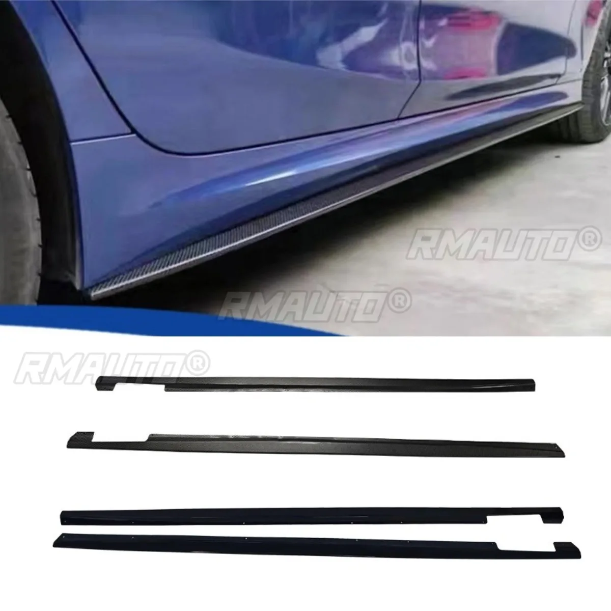 For BMW 3 Series G20 2019-2025 Standard Version Car Side Skirt Lip Spoiler Extension Diffuser Guard Car Side Skirt Splitter
For BMW 3 Series G20 2019-2025 Standard Version Car Side Skirt Lip Spoiler Extension Diffuser Guard Car Side Skirt Splitter