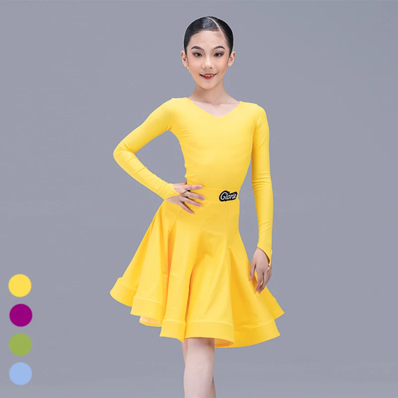 Girls Latin Dance Competition Dresses 4 Color Samba Dance Practice Clothes Kids ChaCha Performance Outfit Bodysuit Skirt DL10445
Girls Latin Dance Competition Dresses 4 Color Samba Dance Practice Clothes Kids ChaCha Performance Outfit Bodysuit Skirt DL10445