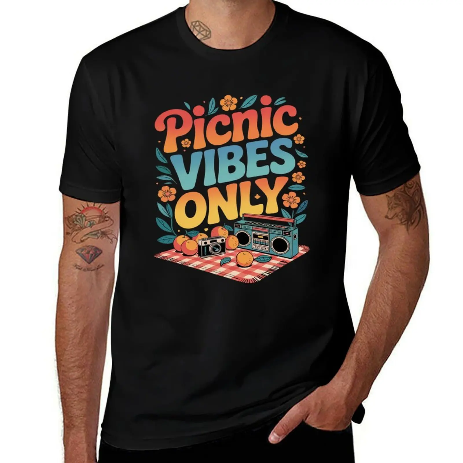 Picnic Vibes Only T-Shirt Clothing graphics vintage graphic tee Funny t-shirt mens clothing
Picnic Vibes Only T-Shirt Clothing graphics vintage graphic tee Funny t-shirt mens clothing