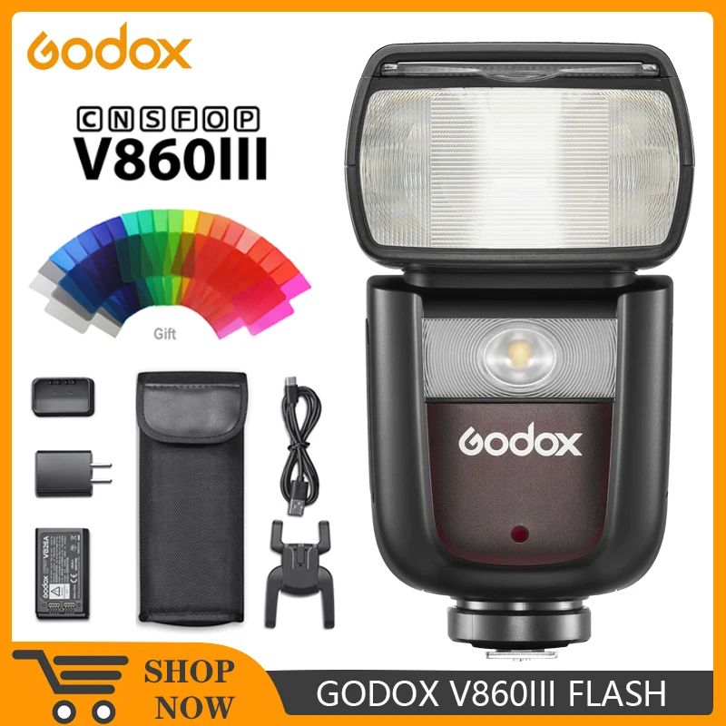 Godox V860III TTL HSS 2.4G Speedlite V860III-C V860III-N V860III-S Camera Flash for Canon Sony Nikon Fuji Olympus Pentax Camera
Godox V860III TTL HSS 2.4G Speedlite V860III-C V860III-N V860III-S Camera Flash for Canon Sony Nikon Fuji Olympus Pentax Camera