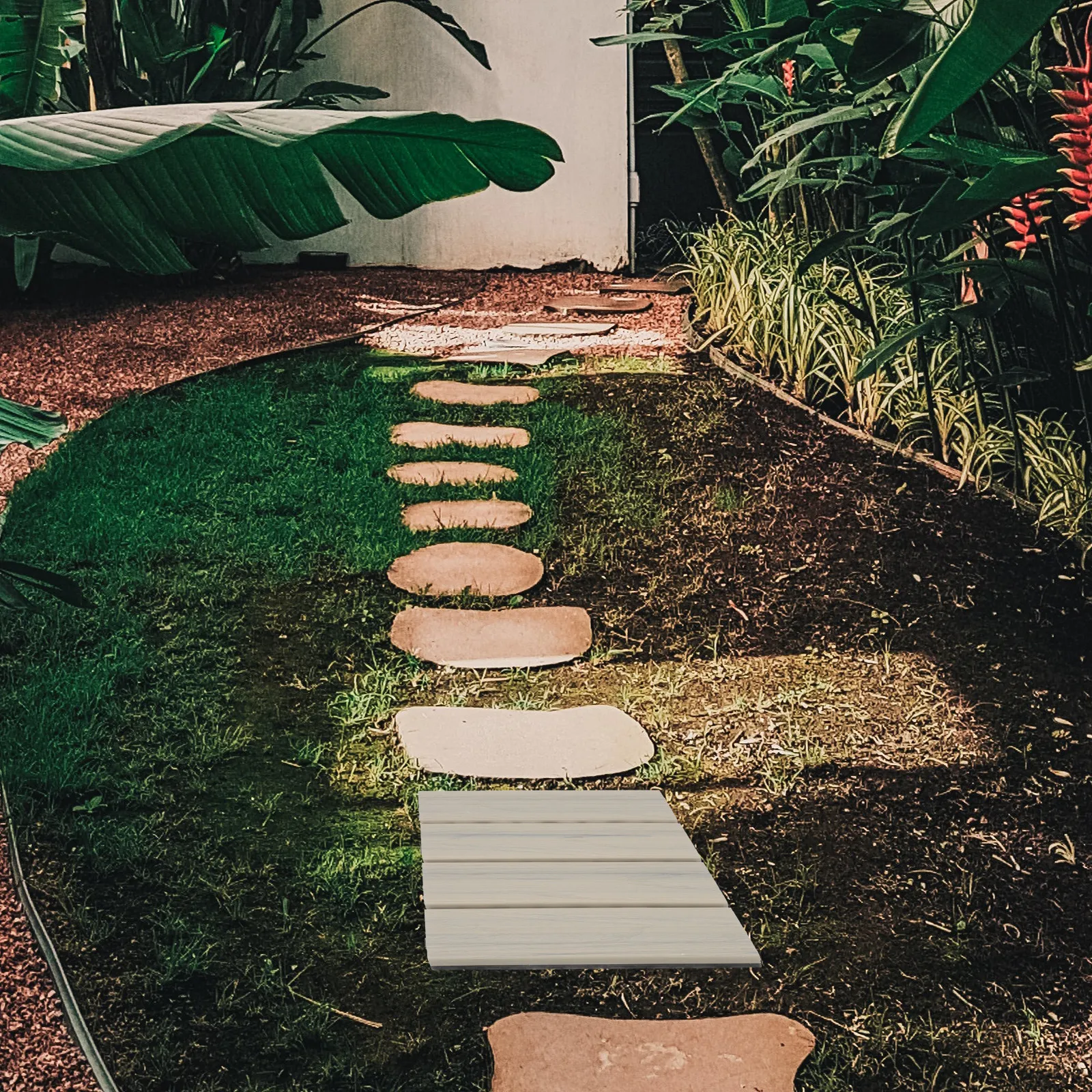 Wood Plastic Flooring 100x300mm Balcony Decking Tiles Waterproof Garden Splicing Floor Eco Friendly Outdoor Carpet Anti
Wood Plastic Flooring 100x300mm Balcony Decking Tiles Waterproof Garden Splicing Floor Eco Friendly Outdoor Carpet Anti