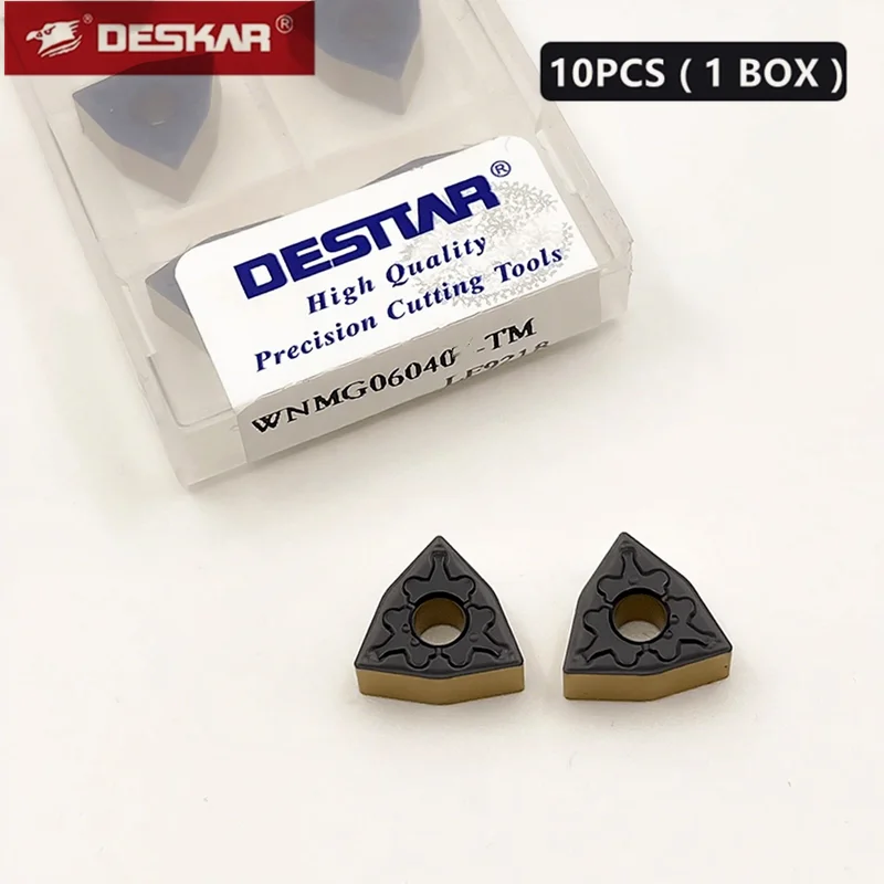 Wnmg Turning Insert Deskar 100% Original Wnmg060404-Tm Wnmg060408-Tm Lf9218 Turning Tool Two-Color External Turning Tool
Wnmg Turning Insert Deskar 100% Original Wnmg060404-Tm Wnmg060408-Tm Lf9218 Turning Tool Two-Color External Turning Tool